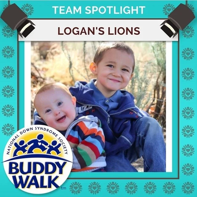 Ladies and gentleman! For a second year in a row, Logan's Lions will be participating in the RGDSN Buddy Walk! Get your family registered for this year's walk happening on September 15!
.
.
.
#BuddyWalk #team #t21family #NDSS #DownSyndrome #DownSyndromeAwareness #t21 #BeInspired #WalkWithUs #DS #advocacy