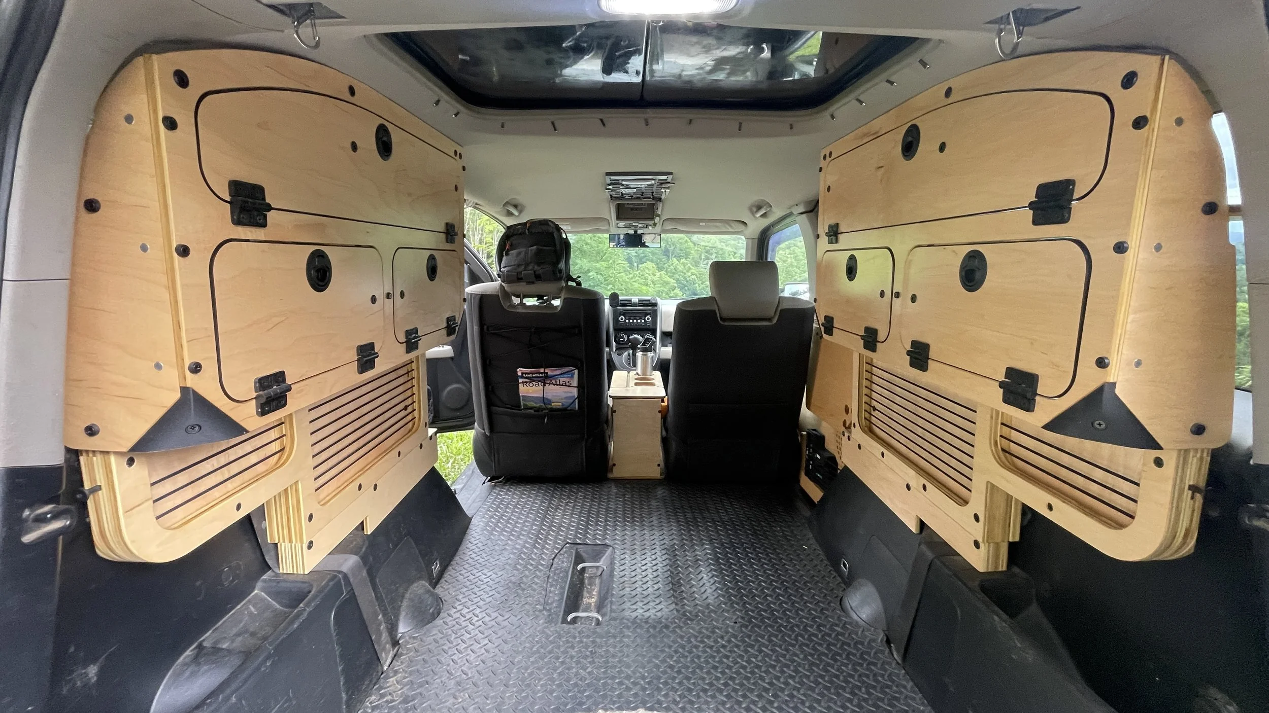 Bungee Base: Driver and Passenger Cabinets