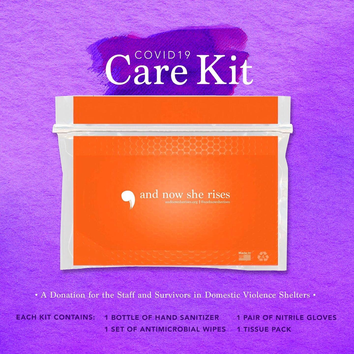 Your $5 donation&mdash;to the link in bio&mdash;can help us cover a portion of the cost of every kit. This is not a fundraising effort. This is an ask of our community, at a critical time, when abuse survivors in shelters are doing everything they ca