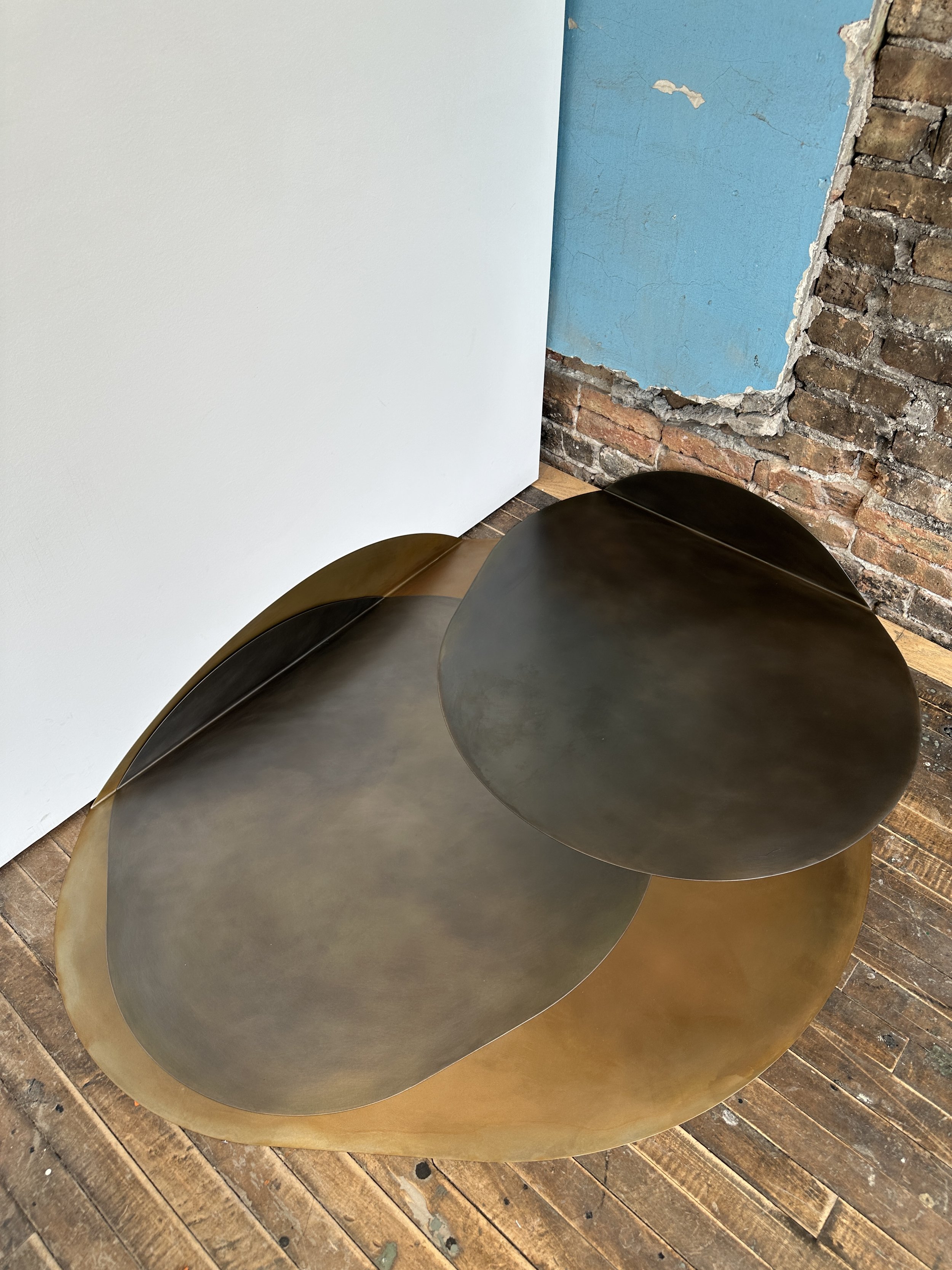  Elizabeth Fiersten:  Swag  (north gallery) | patinated steel  