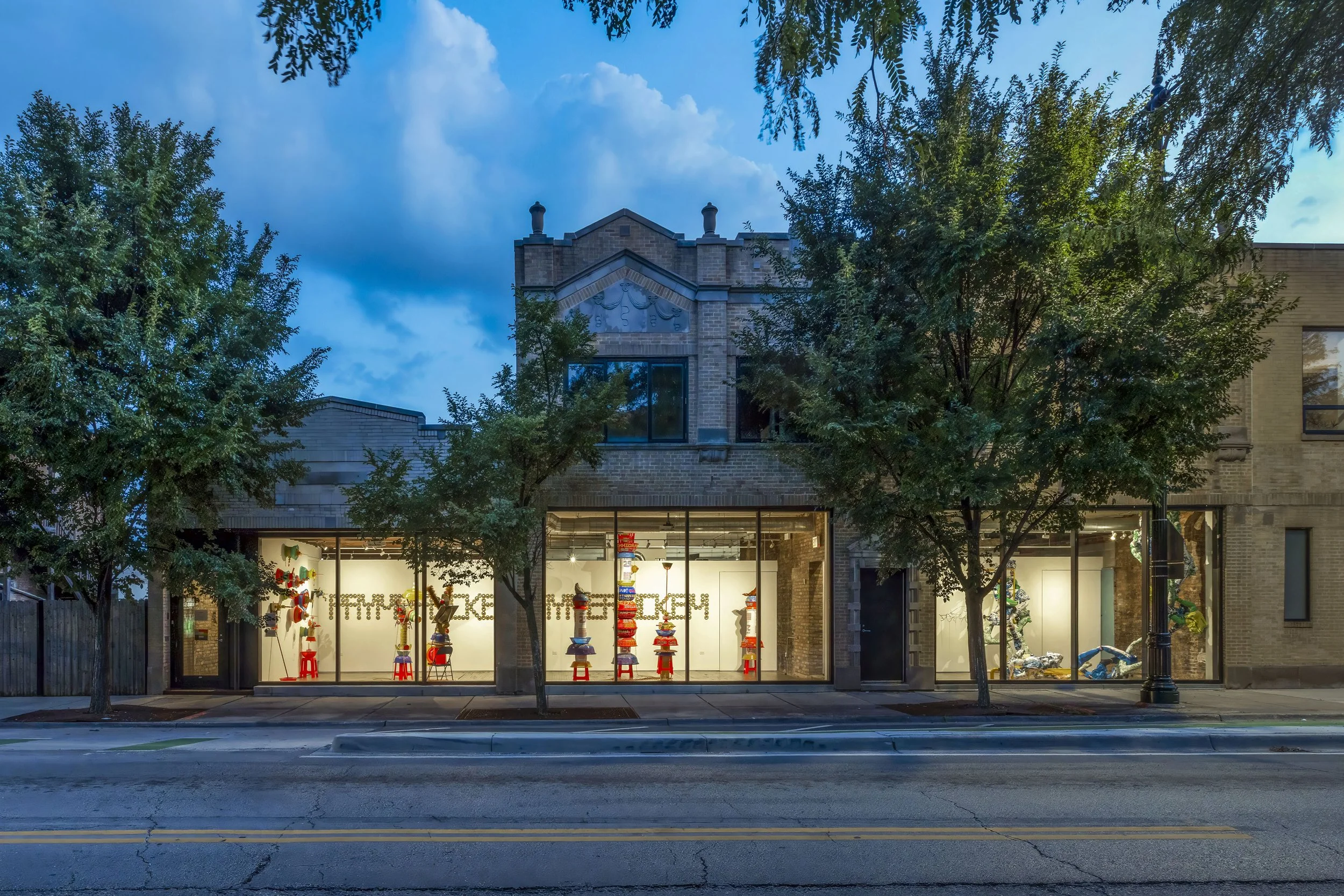  Sidewalk view of  PAY ME  — Yang Mai | Photo: Paul Strabbing  