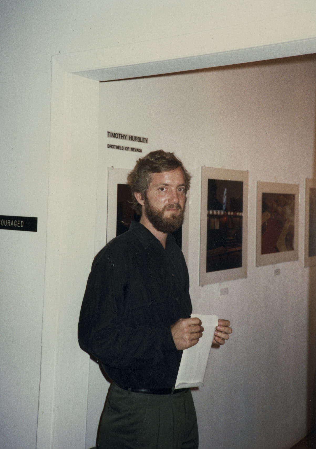 Hursley at OK Harris Gallery with Ivan Karp 1990