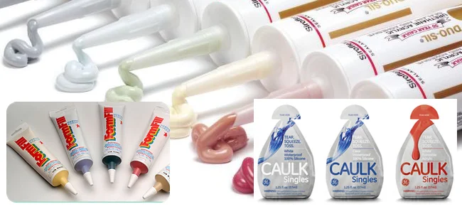 Caulks come in all shapes and sizes!