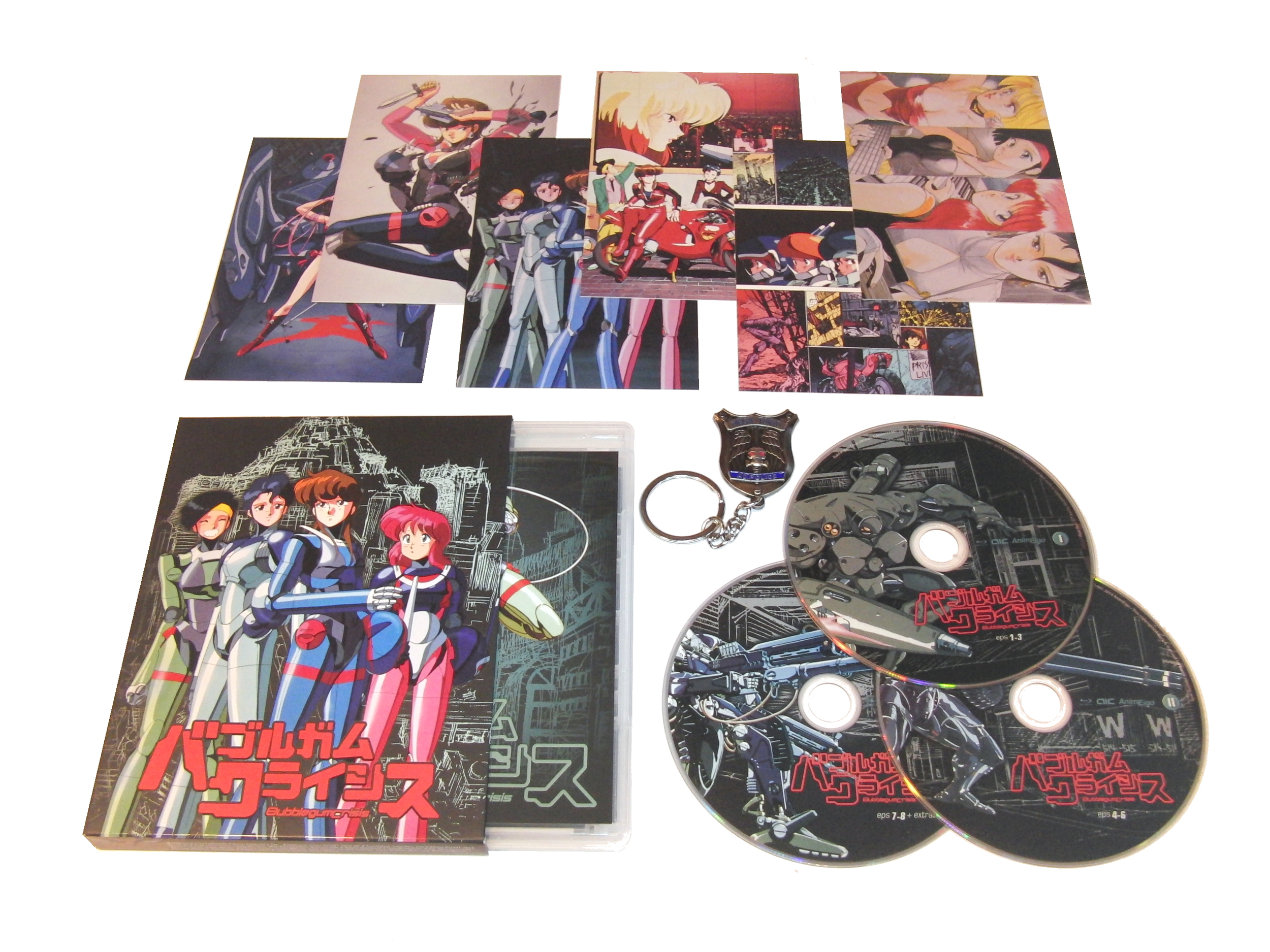 Bubblegum Crisis Songs 1-3 — AnimEigo