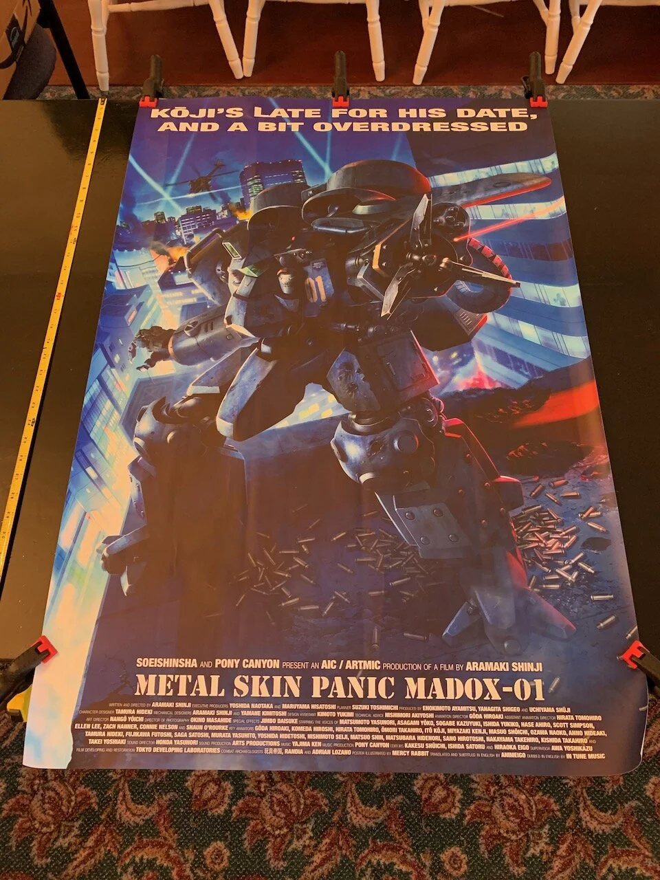 40x27 Vinyl Poster Production Sample