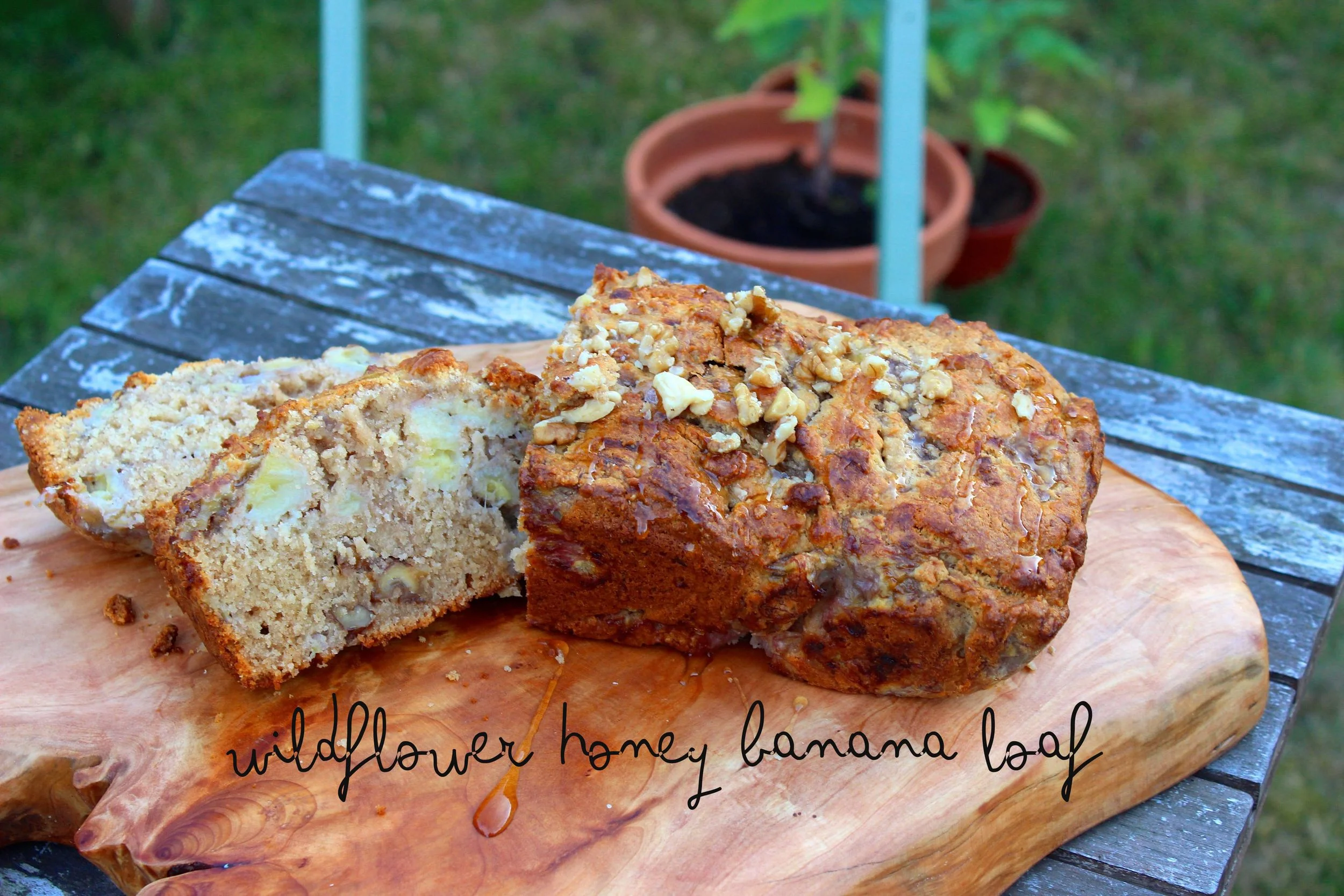 Wildflower Honey Banana Loaf