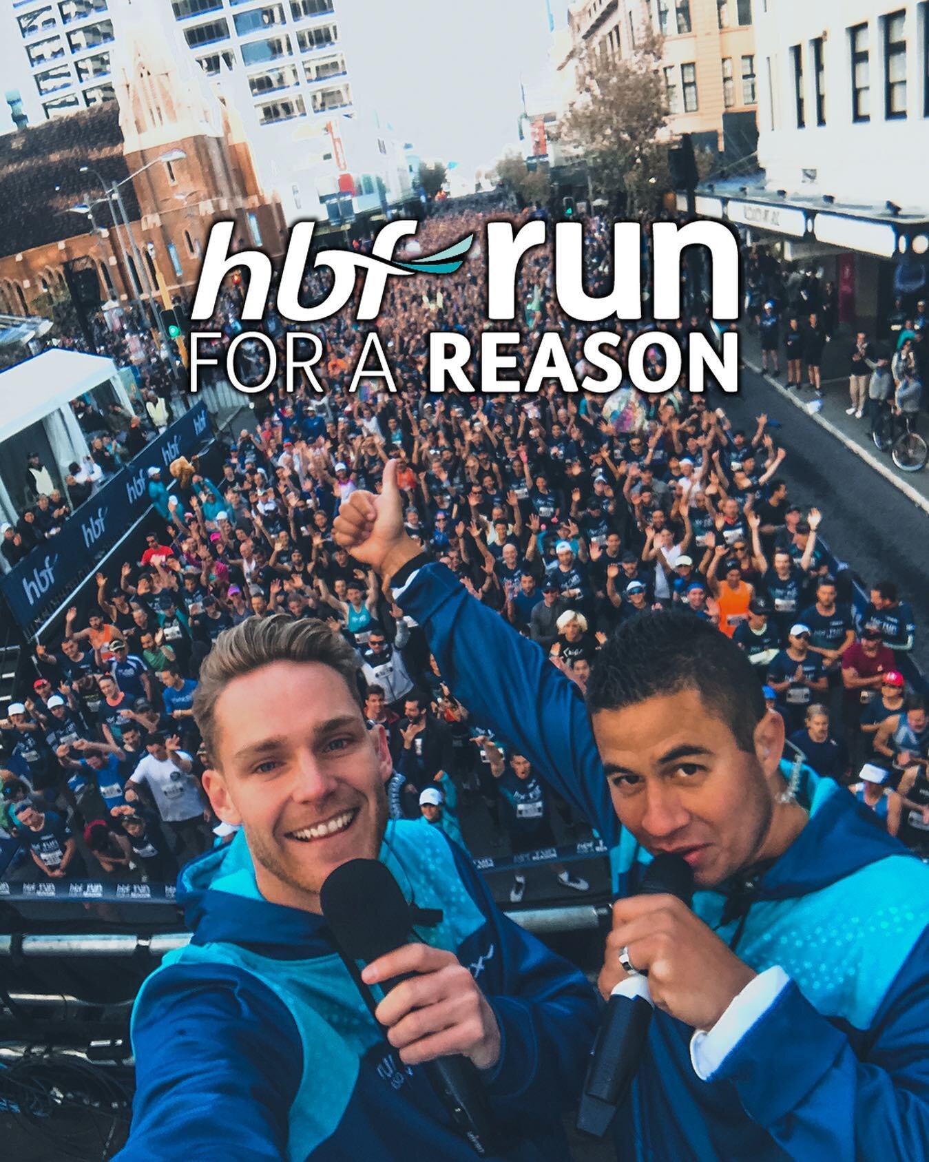 🎧 Pumping up the runners at the HBF Run For A Reason! 🏃🏼🏃🏽&zwj;♀️ Thrilled to be back at the start line, DJing for over 37,000 incredible participants 🙌🏼✨ Bringing the beats to get those legs moving! Let's make this Sunday unforgettable! 🔥🎉 