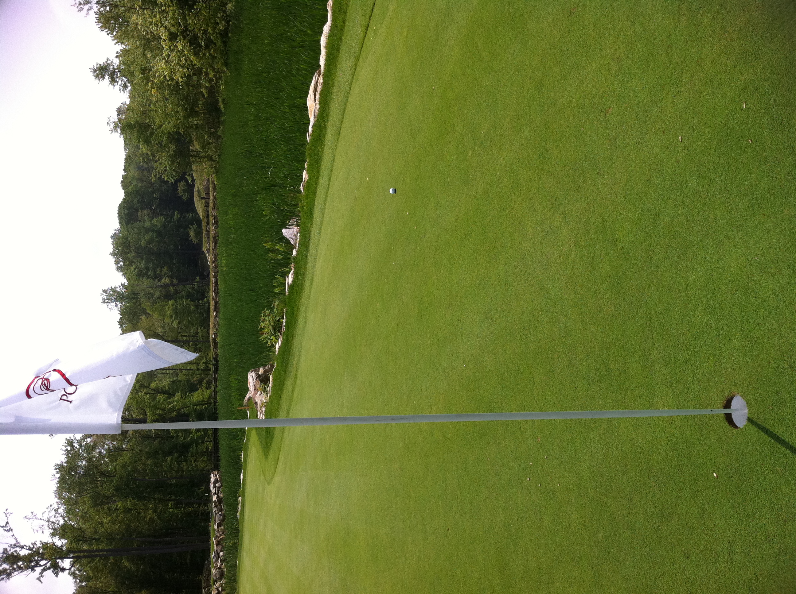 I'll take it! Tee shot to the back pin location at PRGC- #15