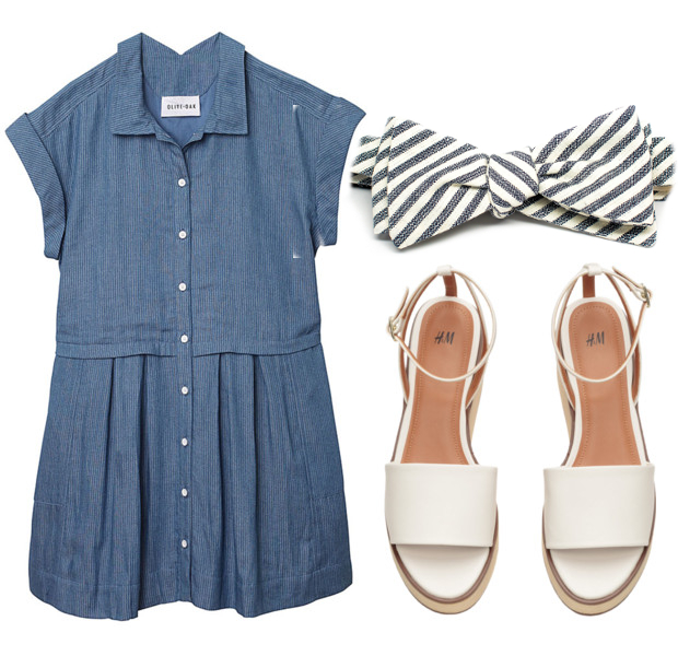 DRESS: Olive + Oak // SHOES: H&M // BOWTIE: Kathrine Zeren