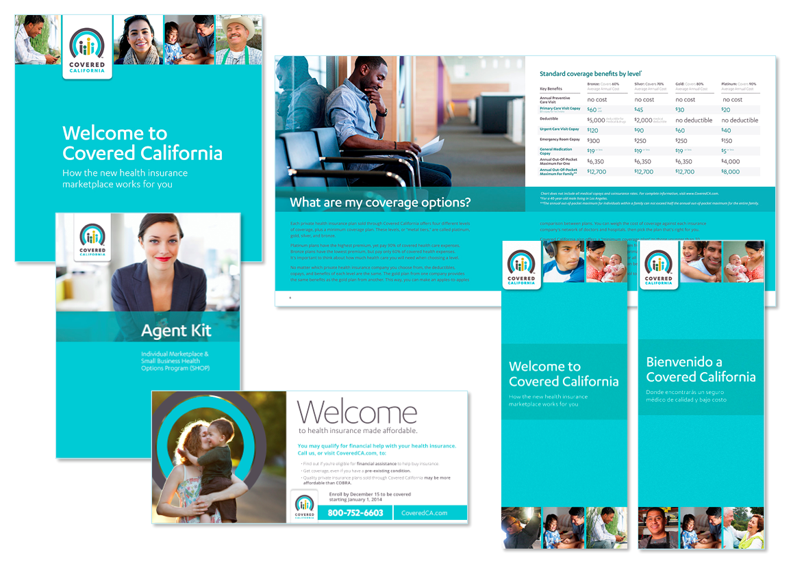 Covered California Collateral Campaign