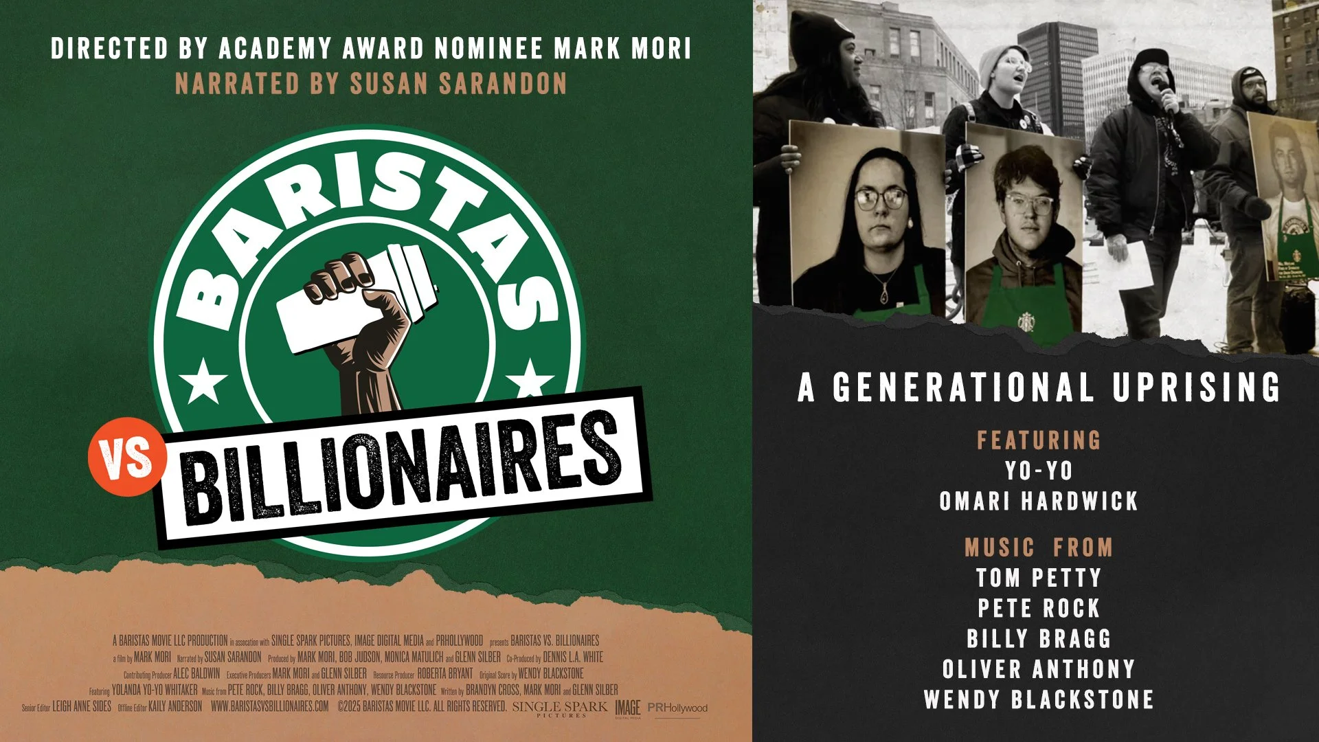 BARISTAS VS BILLIONAIRES