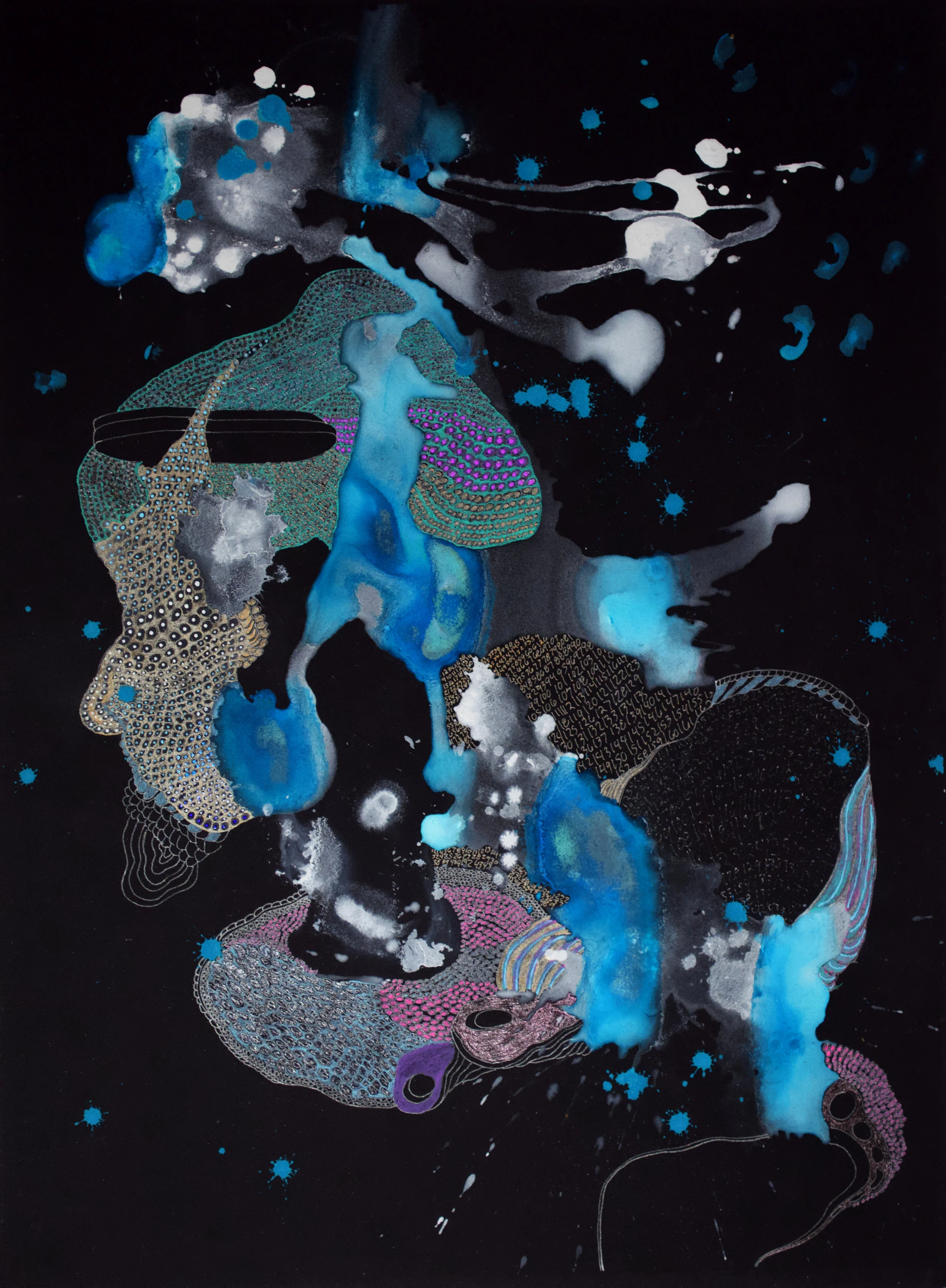 “And Then I Grew A Thicker Skin”Pen and Ink 22” x 30”For Sale: $2,500