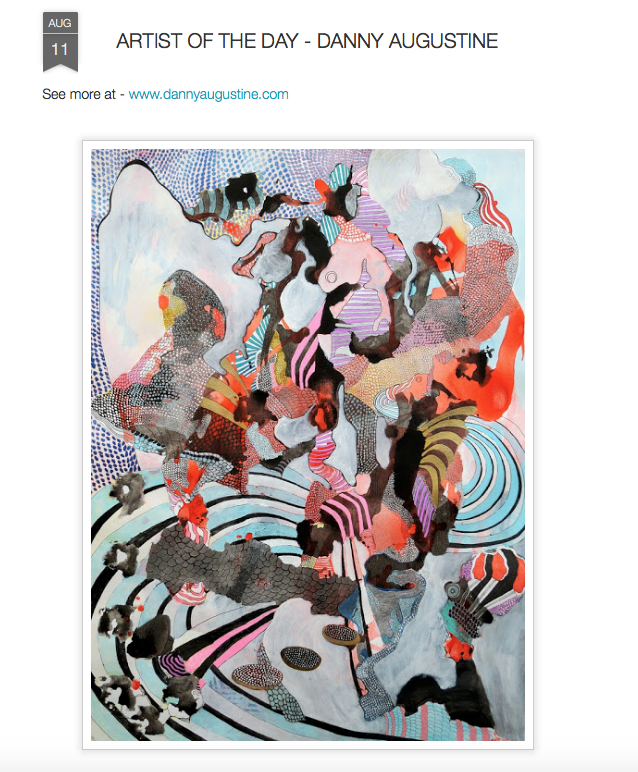 PROTEUS MAG Art blog http://proteusmag.blogspot.com/2015/08/artist-of-day-danny-augustine.html
