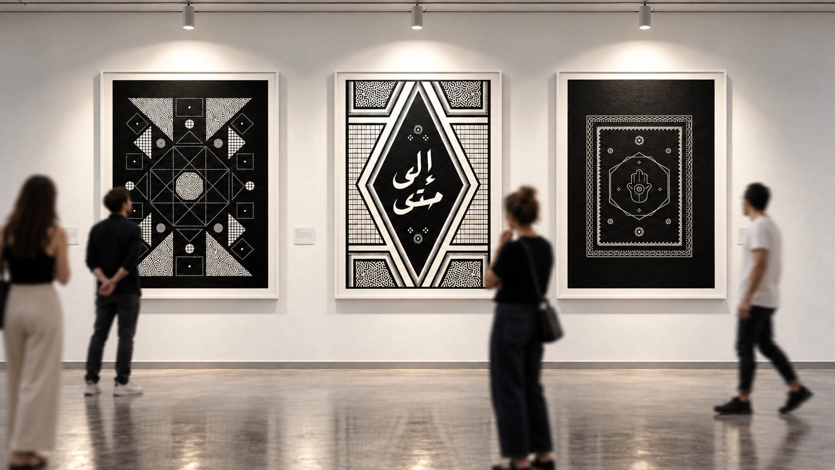 Monochrome Geometry in the Gallery.png