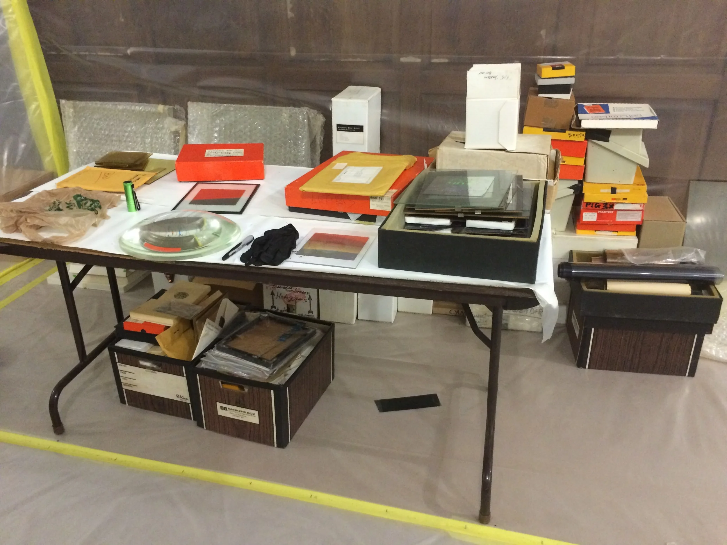 Collections awaiting processing.