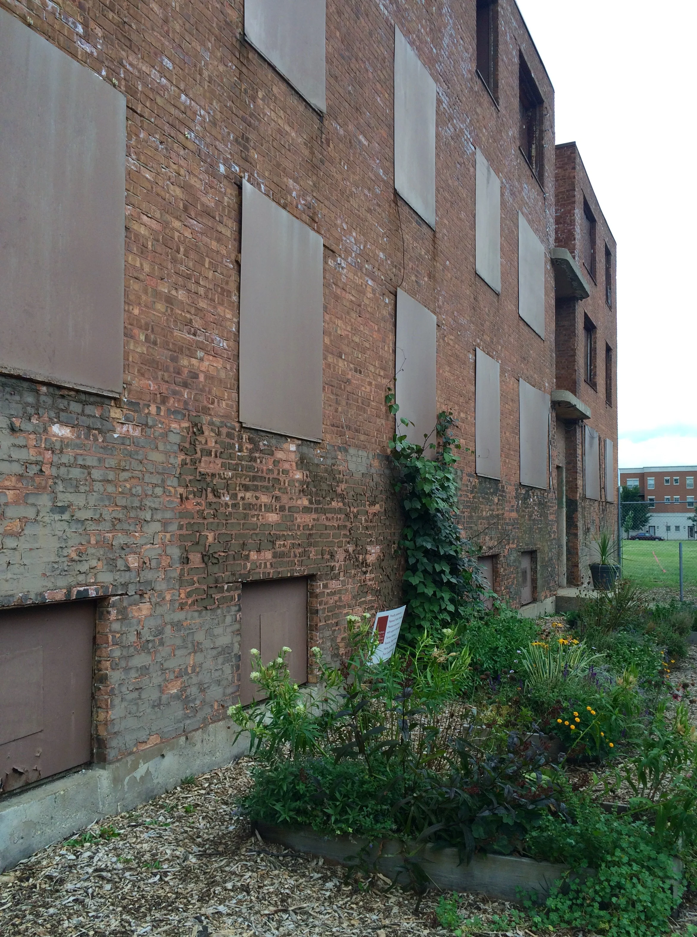 Exterior of the site.
