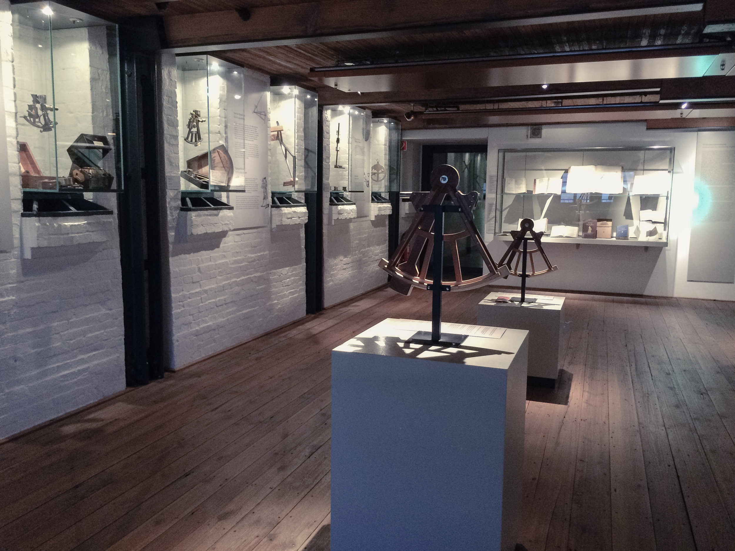 General exhibition design in the historic spac