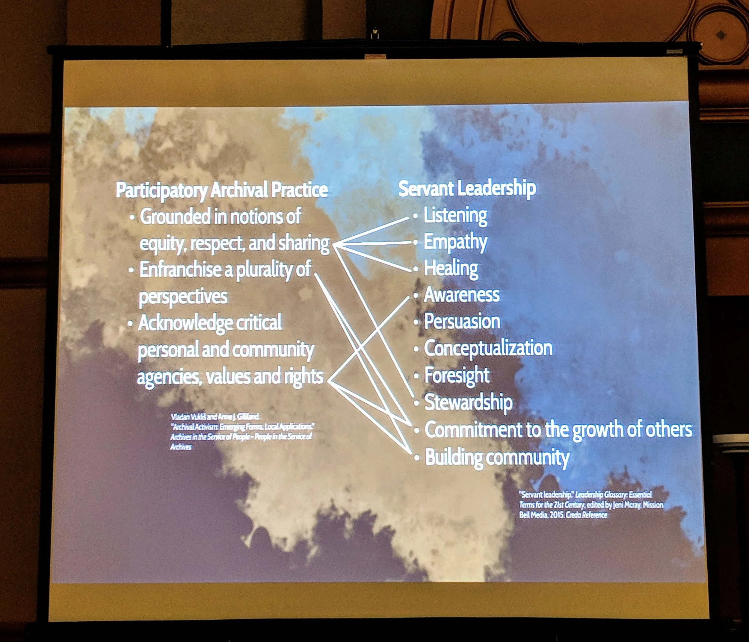 Slide from the CAA and Pullman collaboration