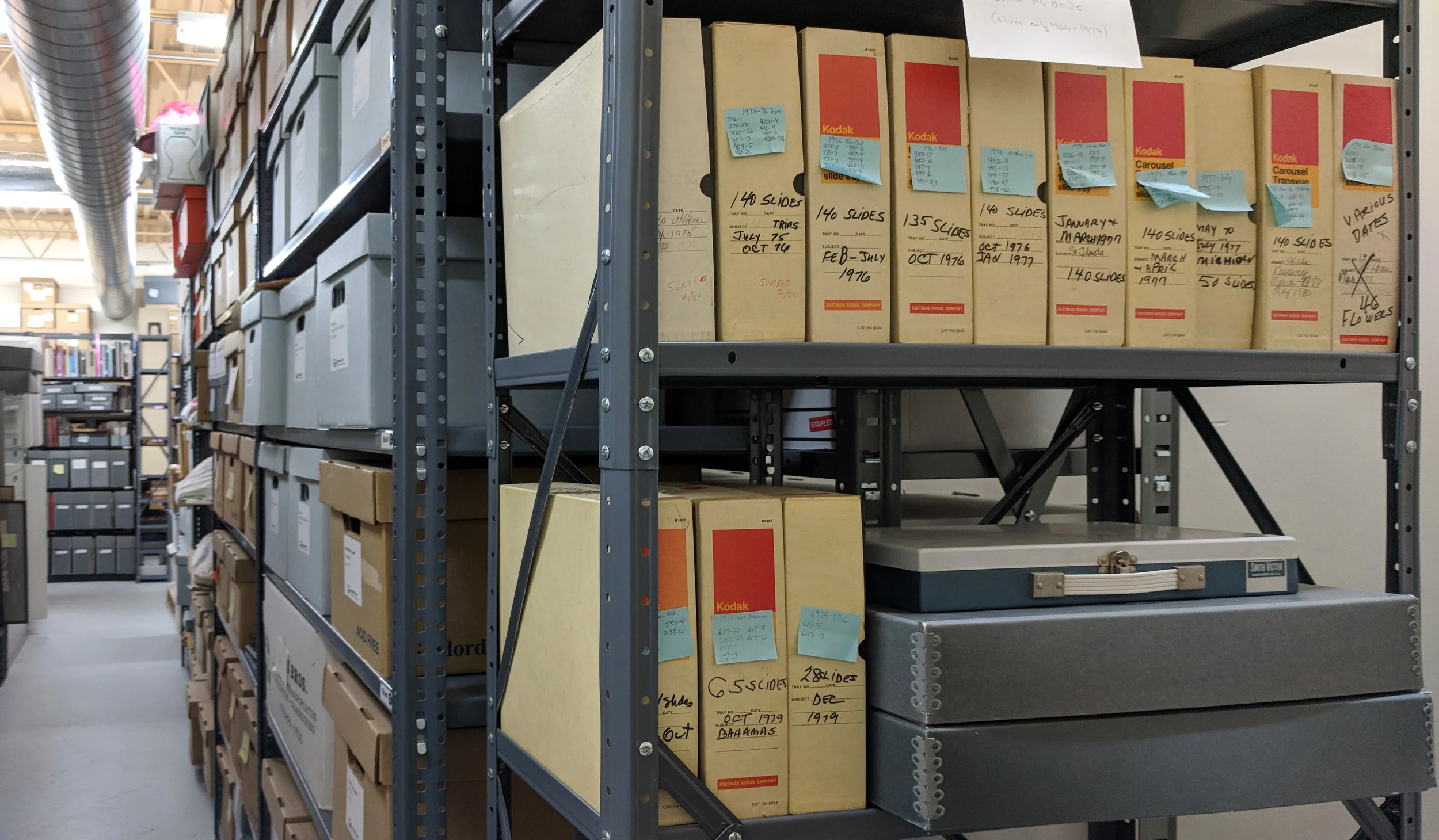 Some of the less common visual resources in the archival collections