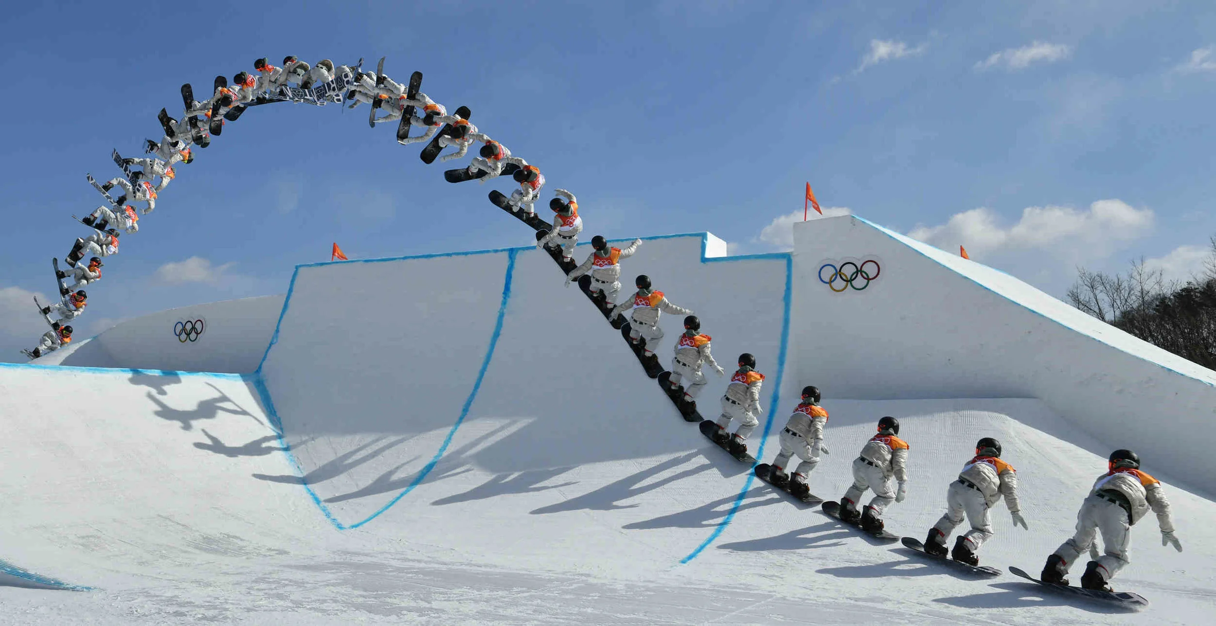 Red Gerard’s winning run in the in men’s slopestyle snowboarding!