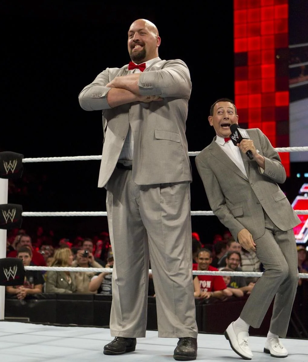 Pee-Wee Herman on Raw