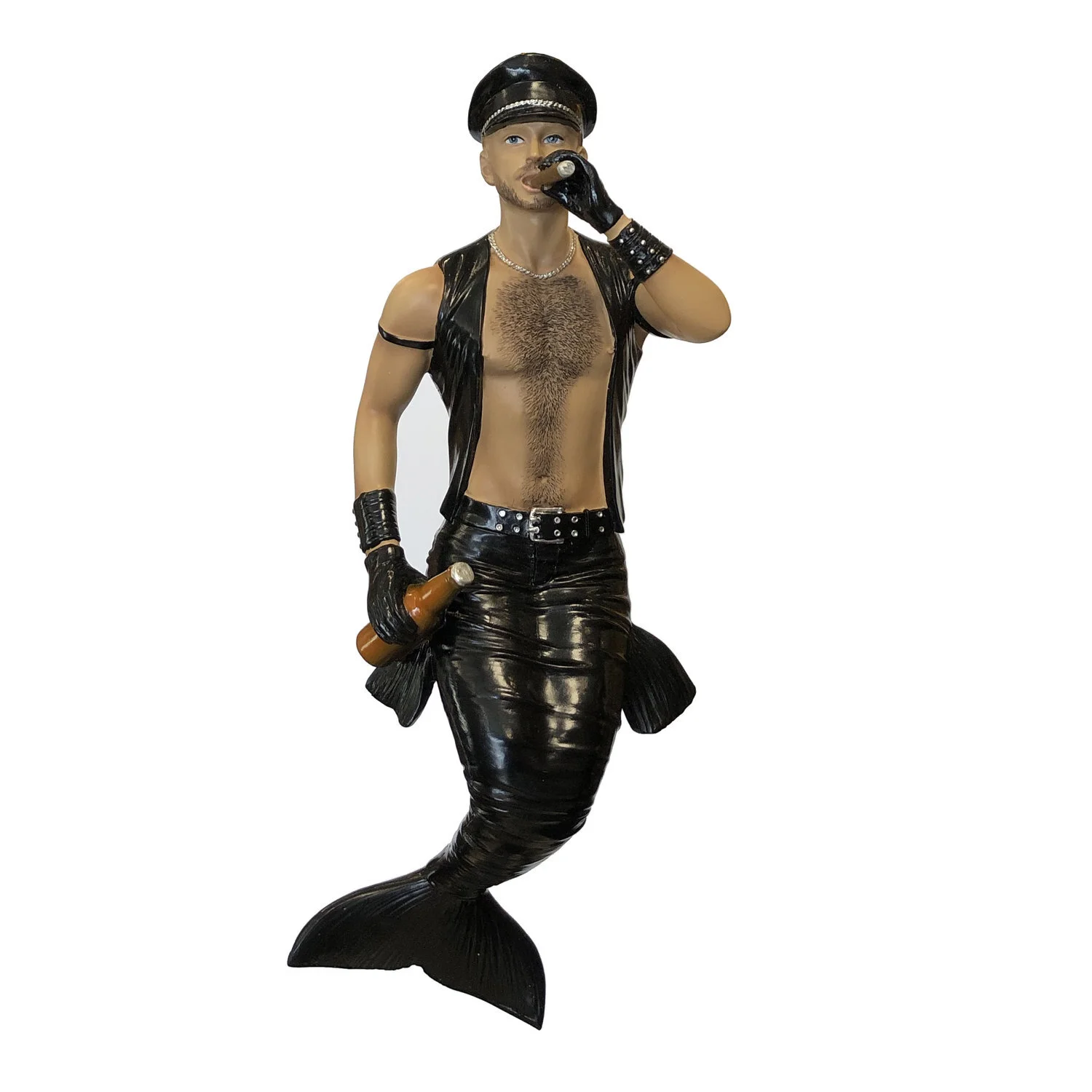 LEATHER DADDY MERMAN ORNAMENT 