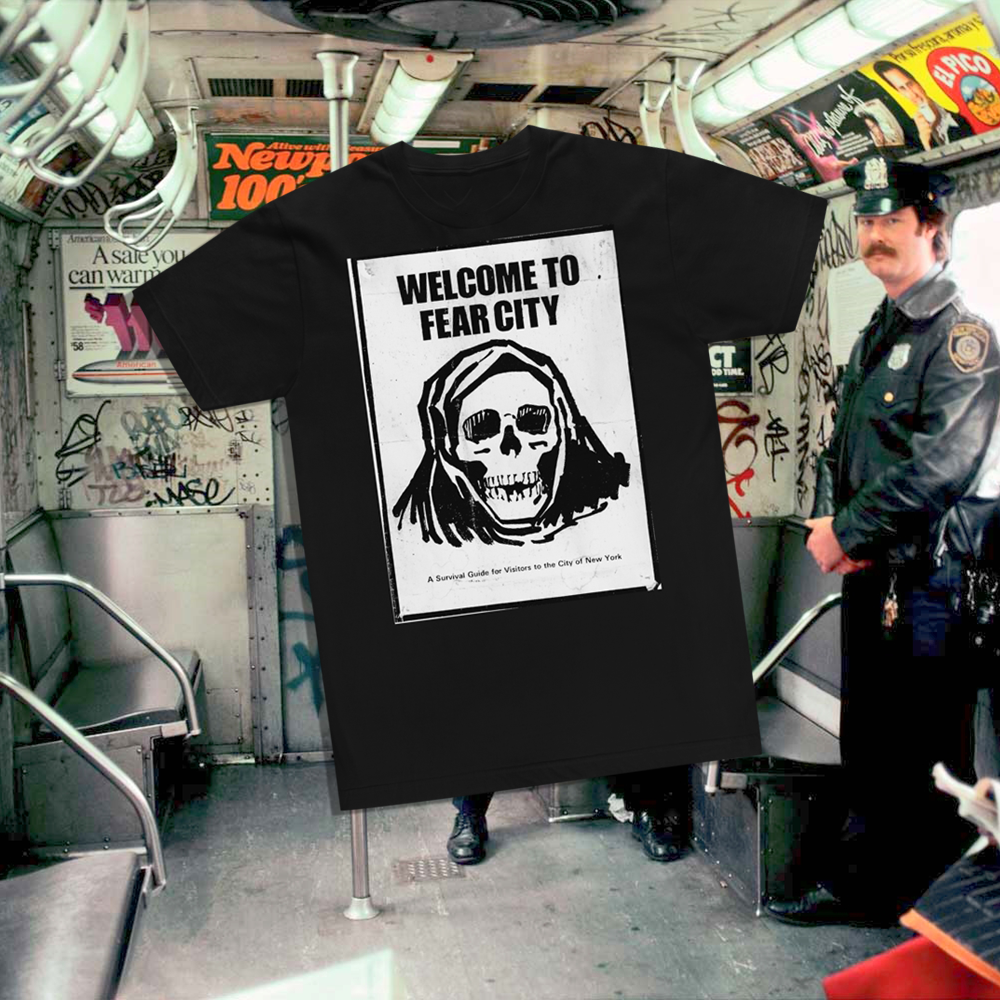 Our new 'Fear City' tee's just dropppped