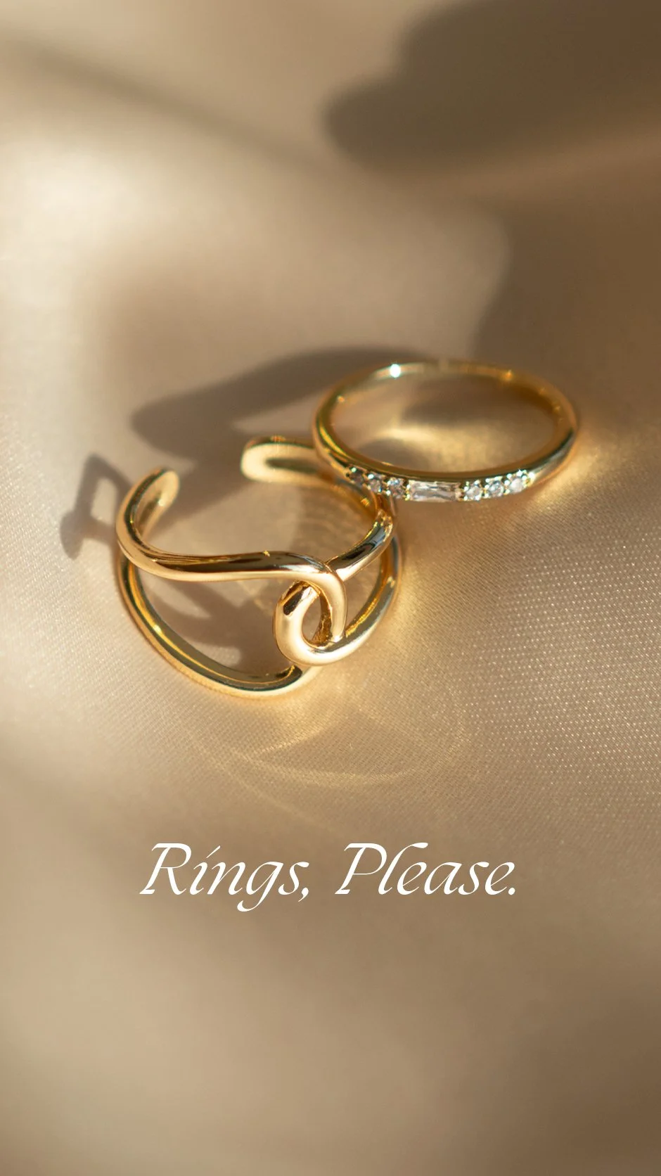 Gold rings