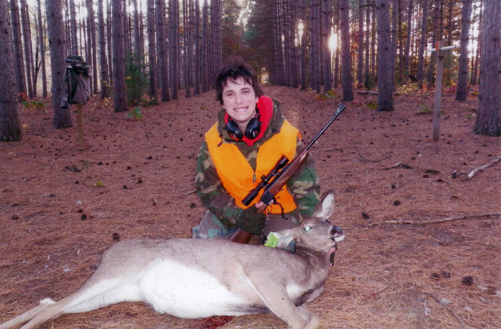 Kegan Rodgers with his deer, Youth Deer Hunt Oct 6-7, 2012