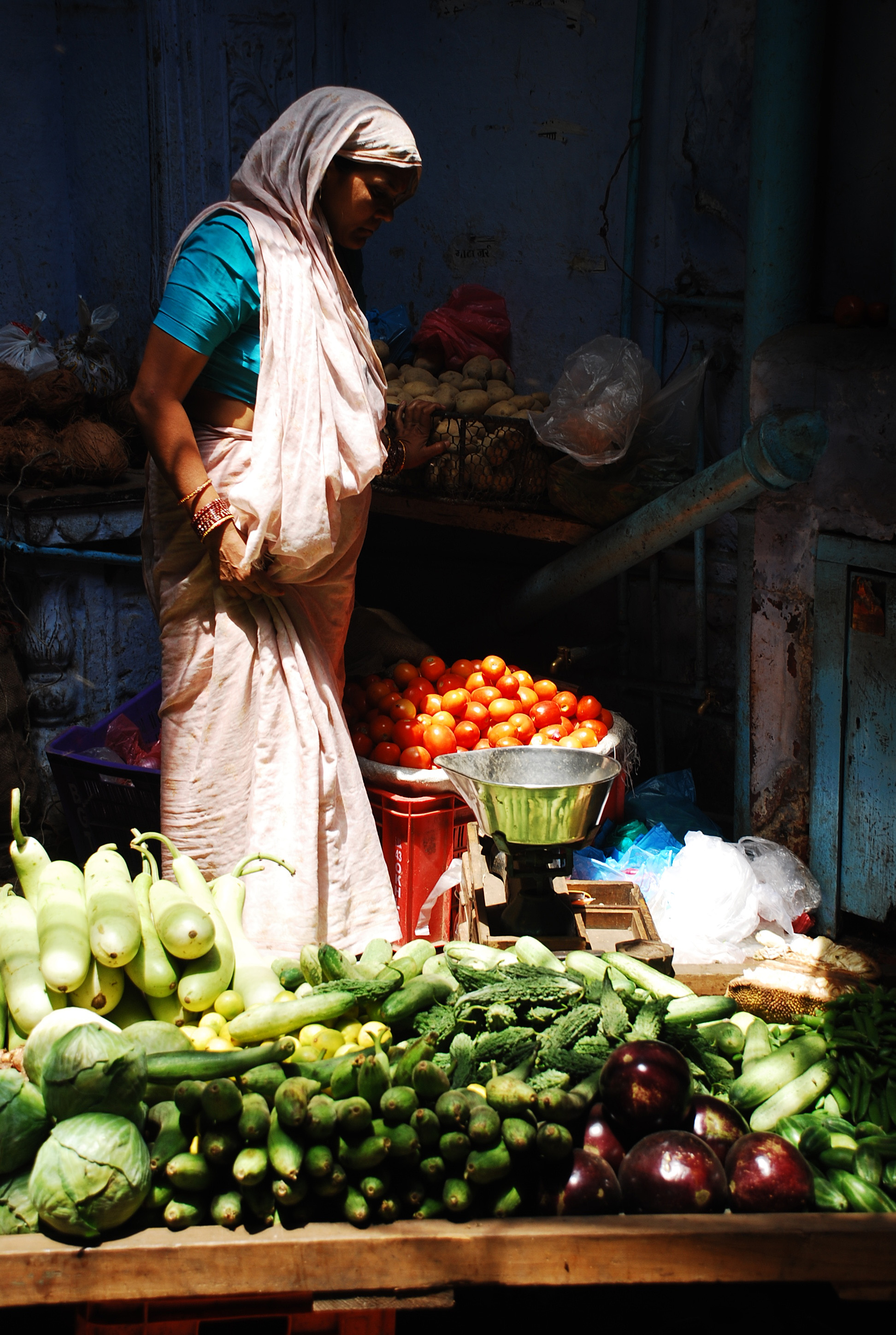 Lady Selling Fruit and Veg.JPG