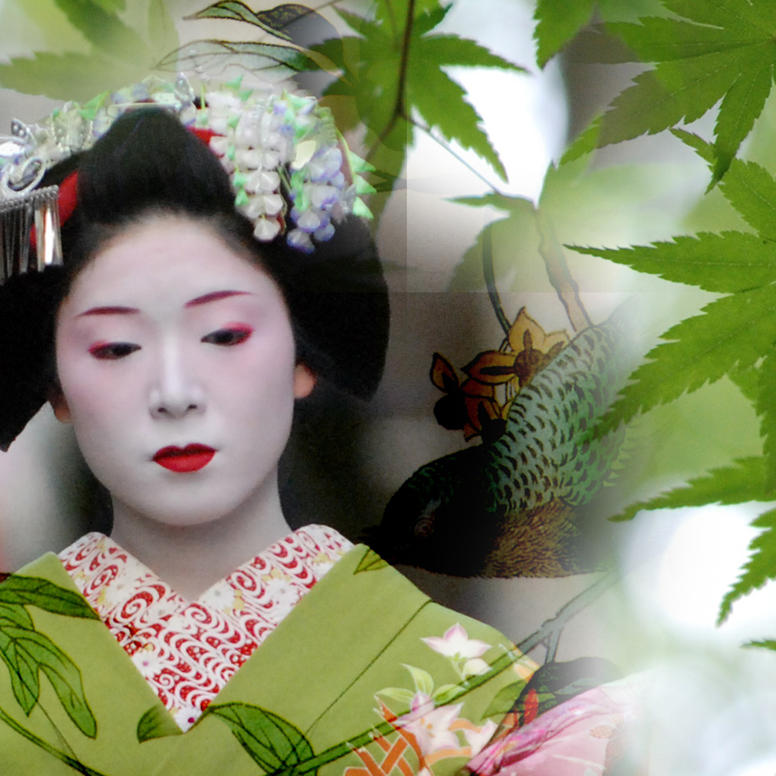 300x300 Geisha amongst the leaves copy.jpg