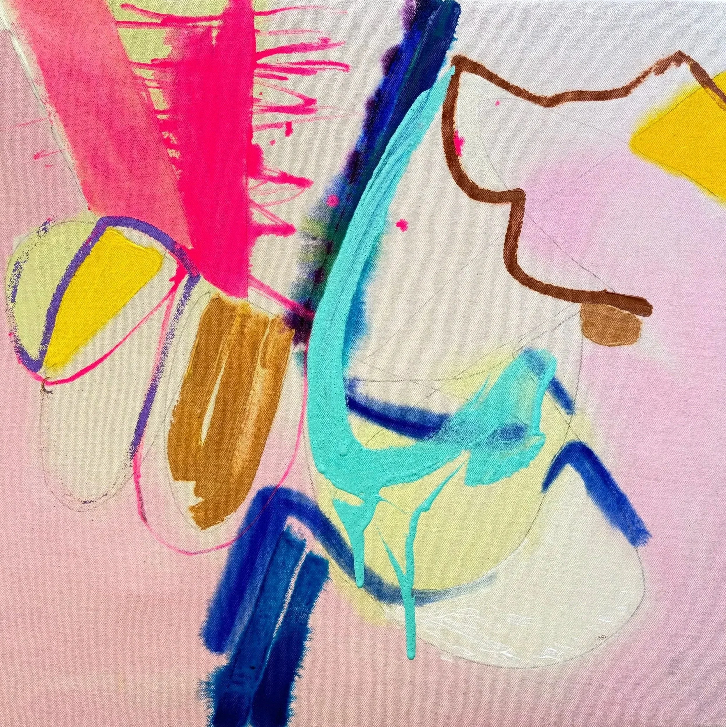 An Atlas of Lost Things II, 2026
Acrylic on canvas
60.5 cm x 60.5 cm
