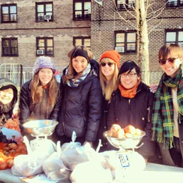 Dep Babes Team with City Harvest