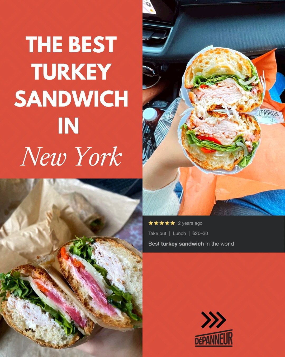 What&rsquo;s your first memory of our no 4 like 👀🥪. Save for your next lunch run in Williamsburg. 

A bona fide classic, our turkey sandwich is simply impossible to forget✨. Perfected with love and raved about a million times, you&rsquo;ll never se