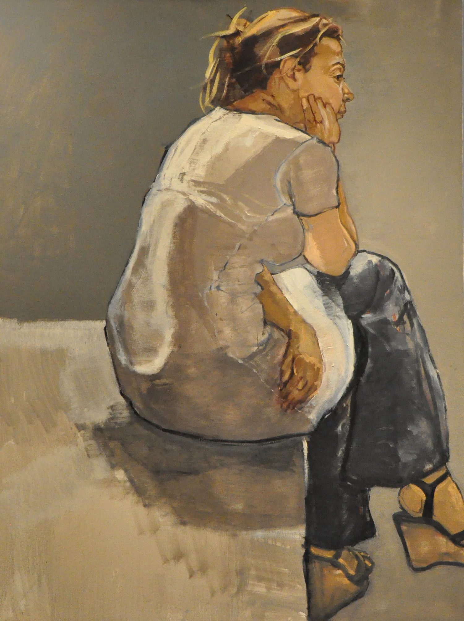 "Marie, Seated"