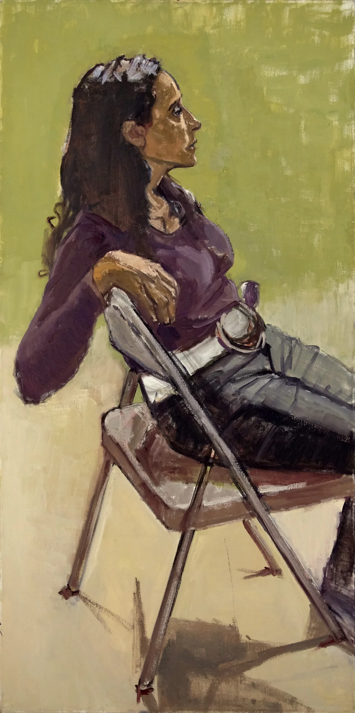"Evelyn, Seated"