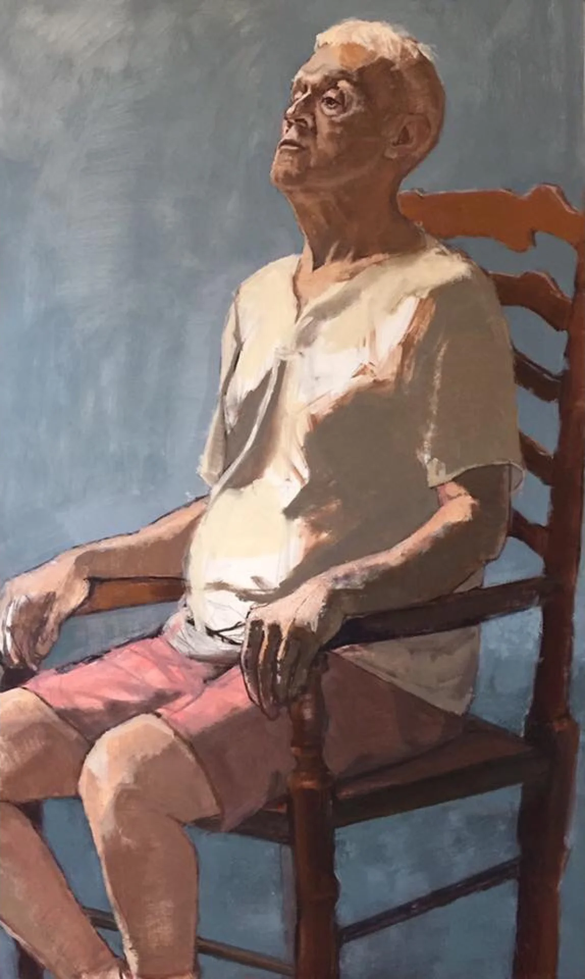 "Tim Seated in Thought"