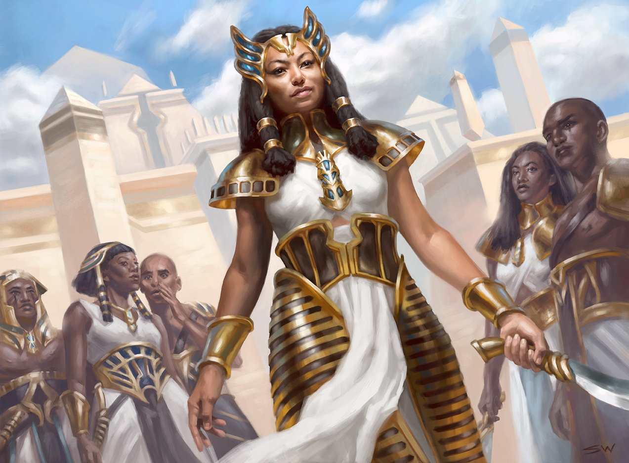   Honored Crop-Captain   Magic The Gathering: Amonkhet ©Wizards of the Coast 2017 