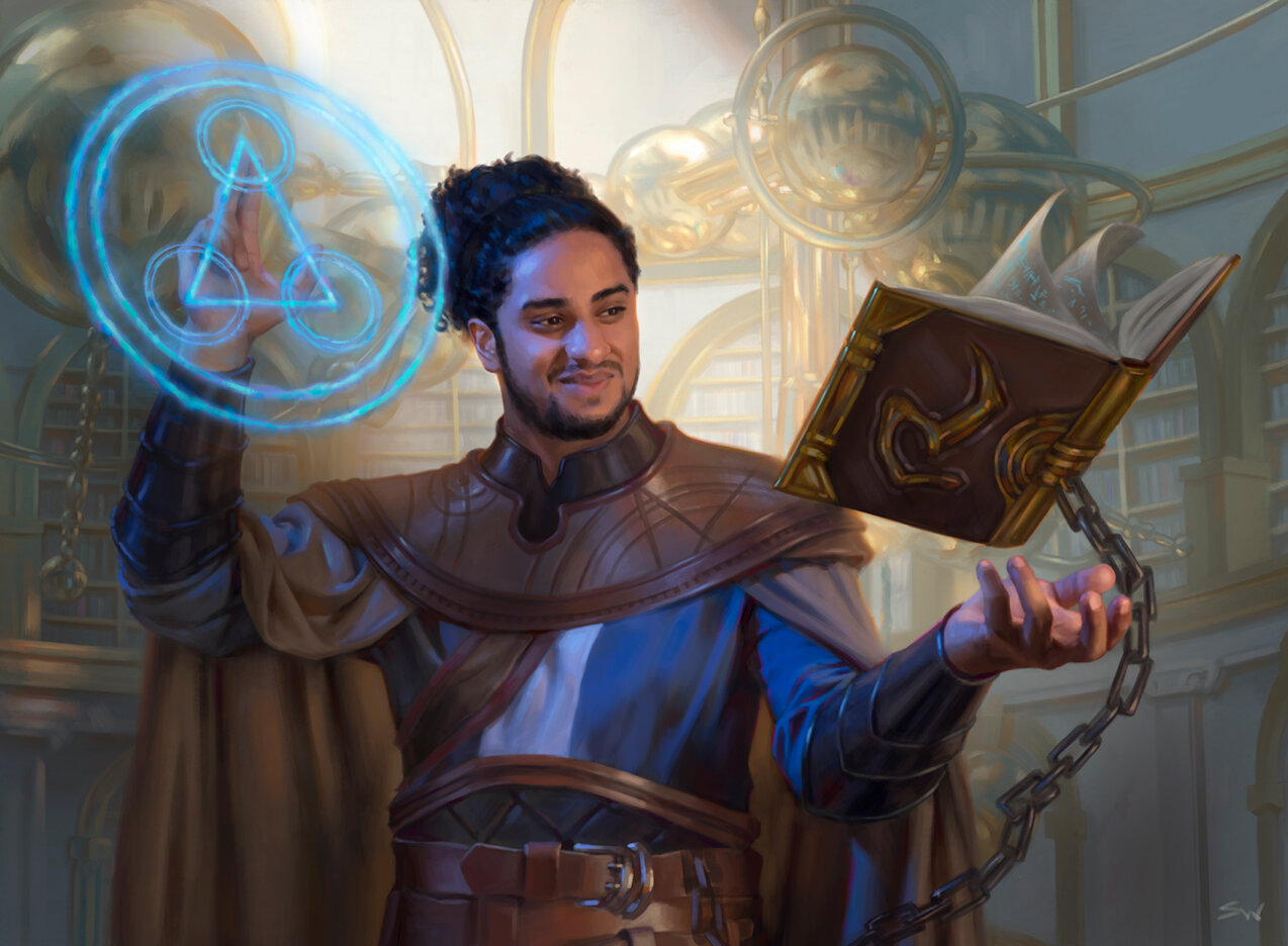   Tolarian Scholar   Magic The Gathering: Dominaria ©Wizards of the Coast 2019 