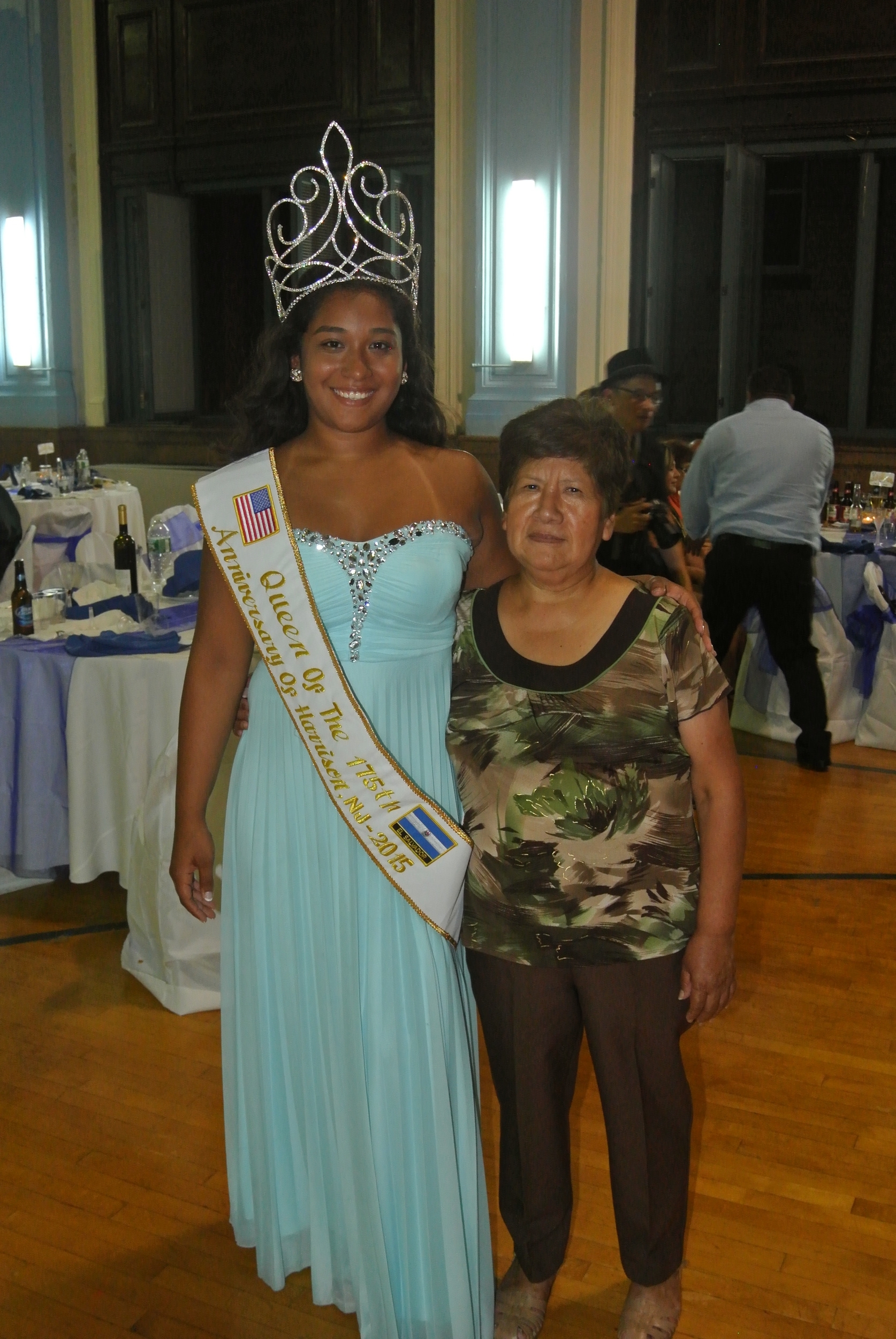 Queen Tiffany Monterosa with Her Grandmother