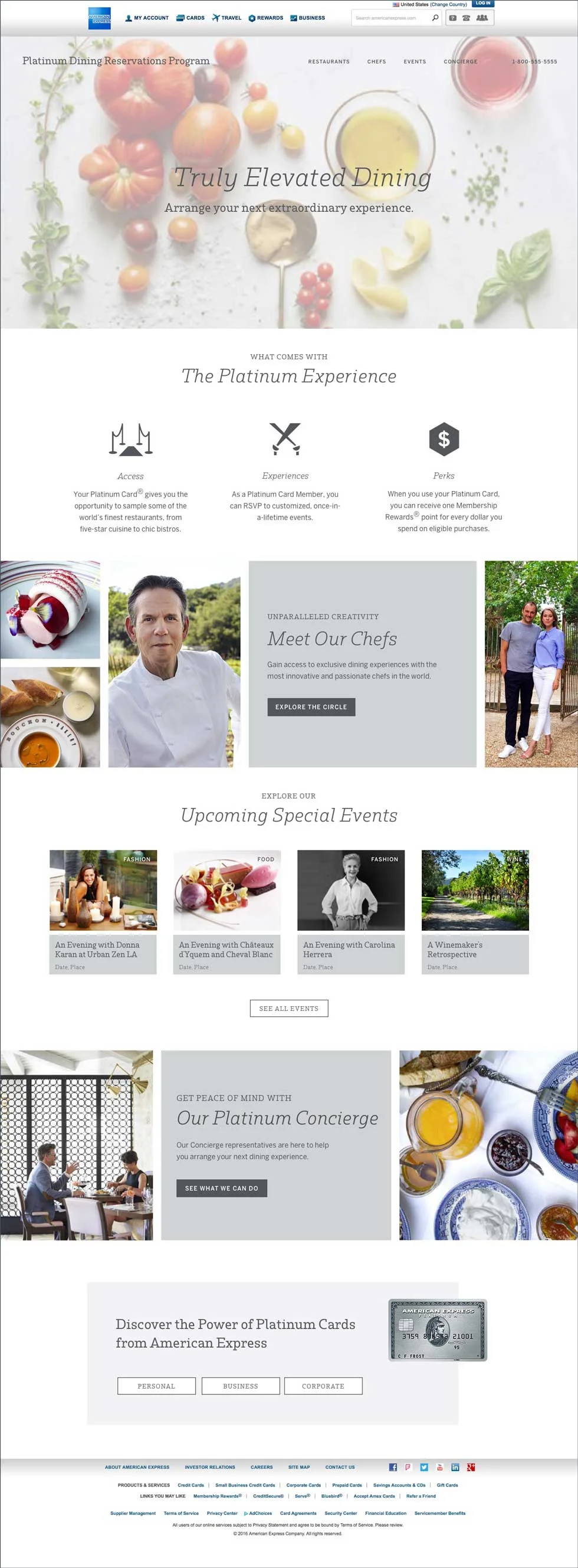 Product detail page