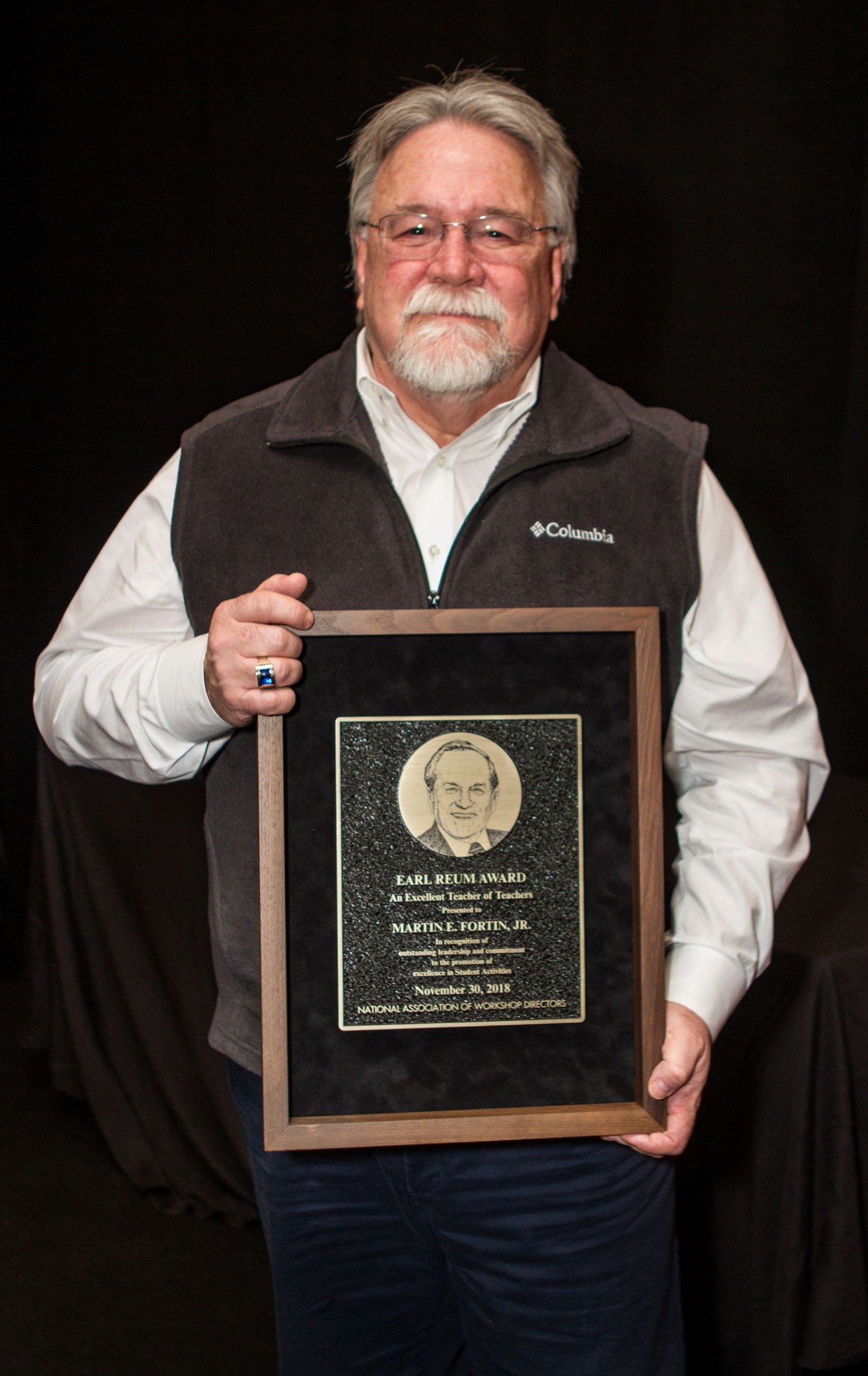 Marty Fortin, December 2018