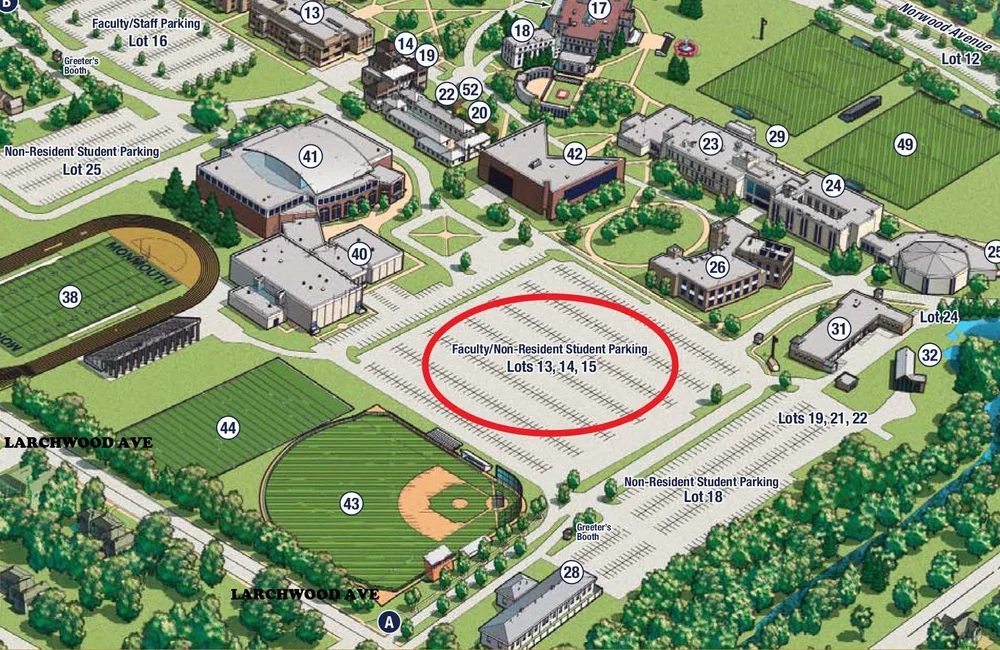 Monmouth University Campus Map Faq — The Special Children's Center