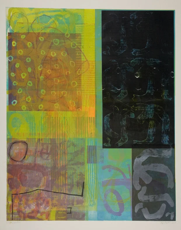 Untitled Etching, drypoint 69 x 83 cm, ed. 1/1