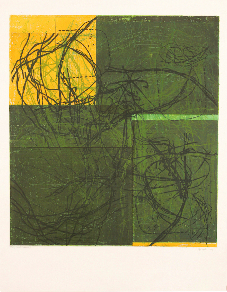  Untitled Etching, drypoint 80 x 71 cm, ed.&nbsp;1/1 
