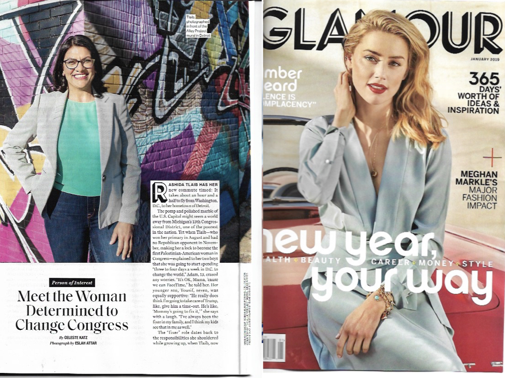 Glamour Magazine January 2019