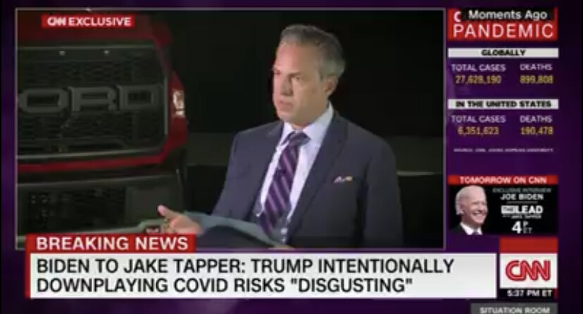 Grooming for Jake Tapper