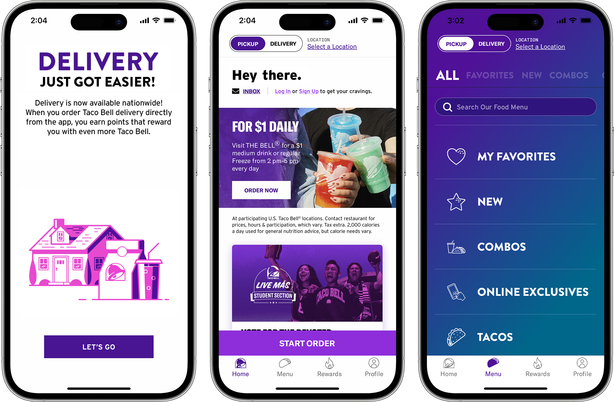 Taco Bell / App Rework — Thomas Rodgers II