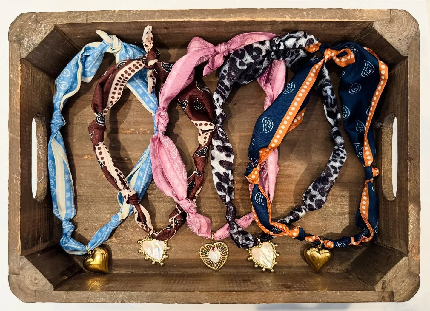 NEW IN Scarf Charm Necklaces 🤎