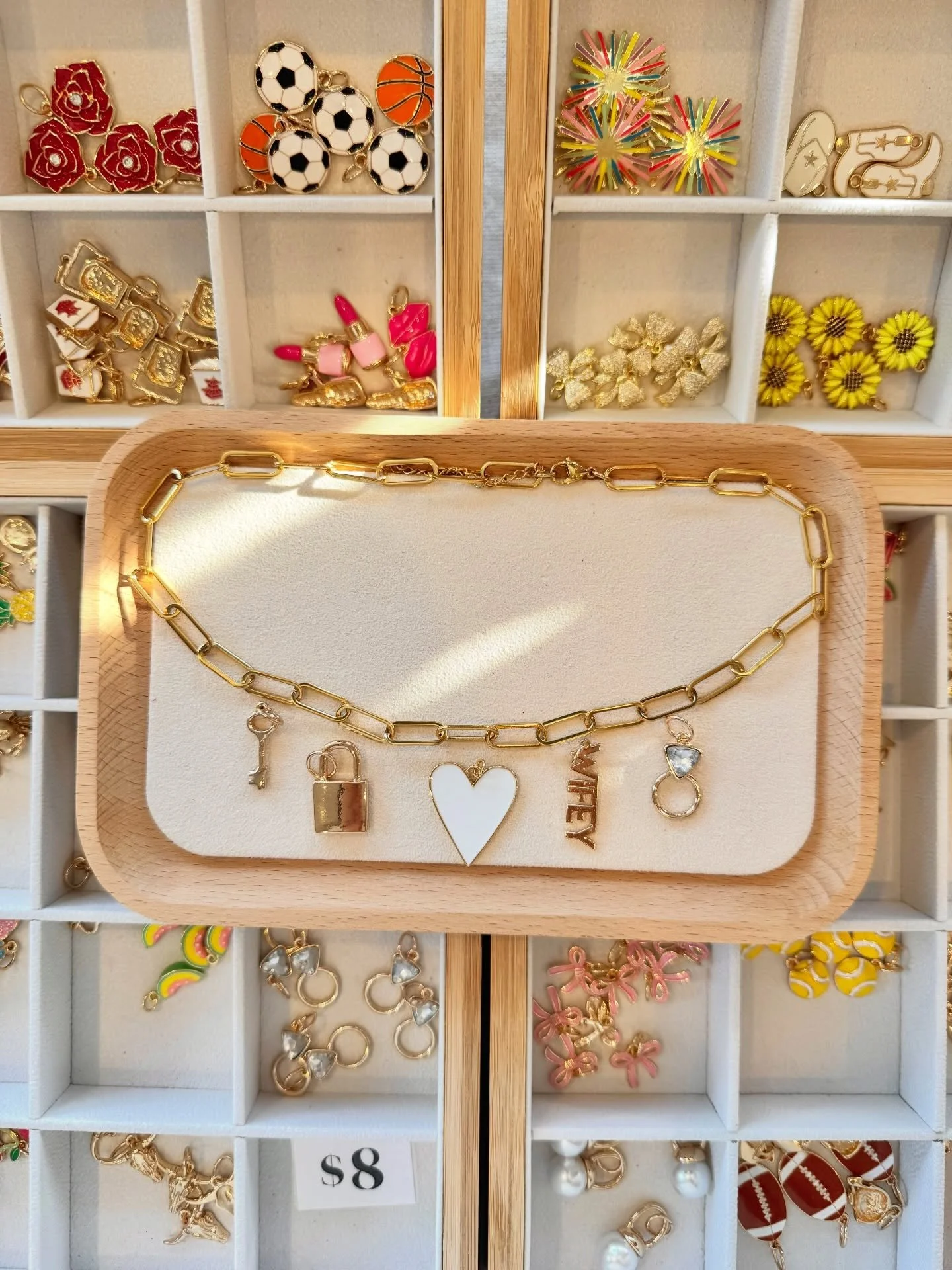 CHARMed BAR TODAY in Garden City 1-5 🫶🏼🍀🌈✨🎀